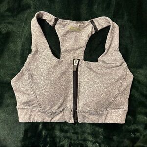 Tek Gear Heathered Gray Sports Bra